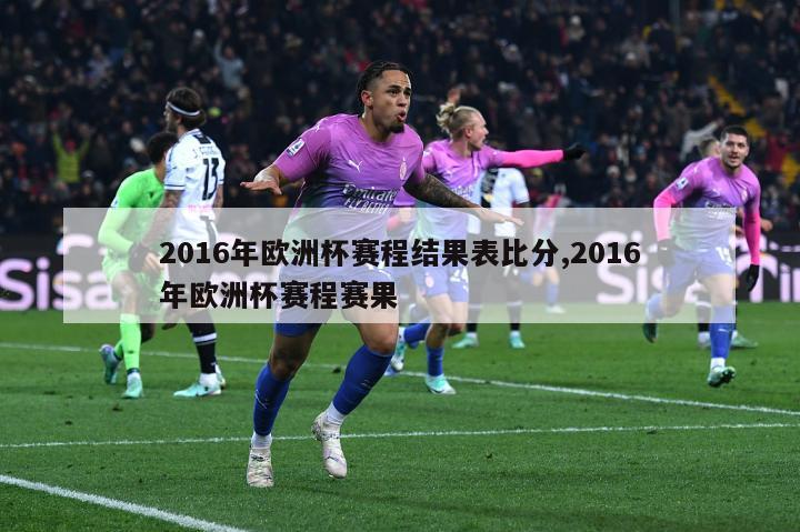 2016年欧洲杯赛程结果表比分,2016年欧洲杯赛程赛果